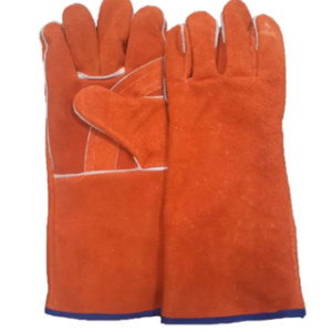 GUANTES DE CUERO PARA SOLDADOR -VACUNO 13”