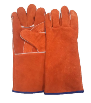 GUANTES DE CUERO PARA SOLDADOR -VACUNO 13”