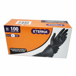 GUANTES EXAMINACION NITRILO ETERNA (CAJA X 100)