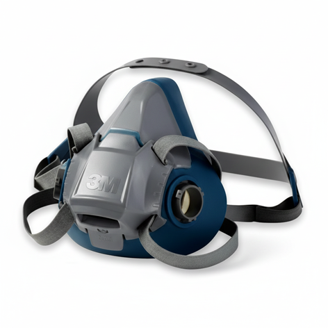RESPIRADOR DE MEDIA CARA 3M™ 6502QL